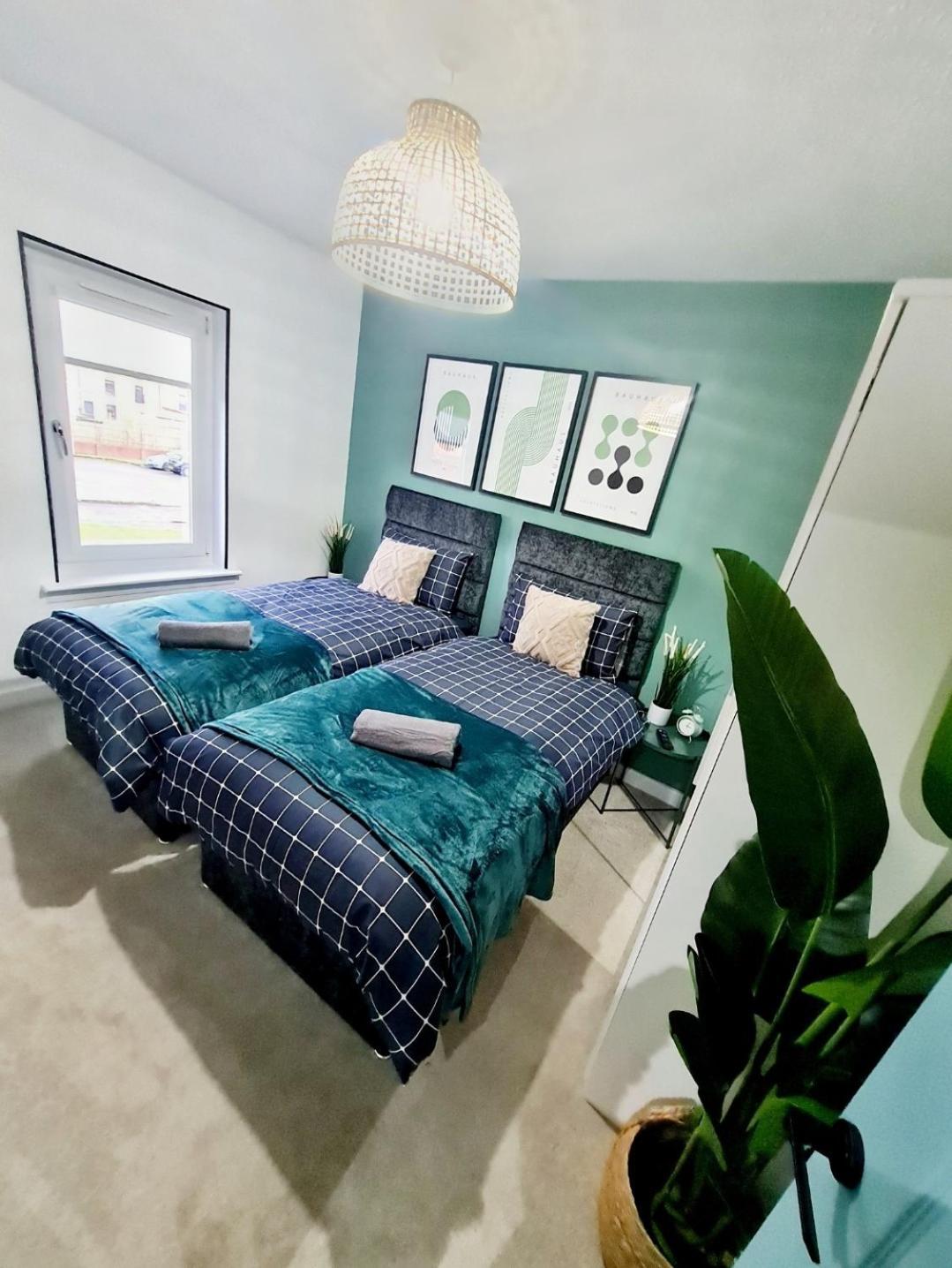 Apartmán Bright 3Br Walking Distance To Town - Free Parking Glasgow Exteriér fotografie