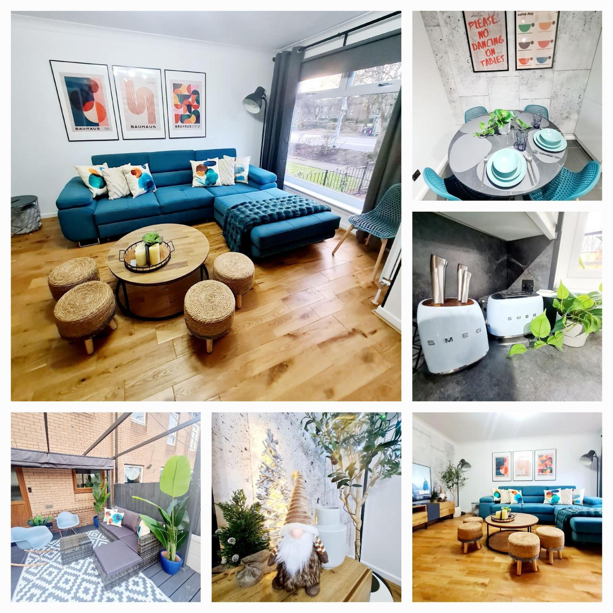Apartmán Bright 3Br Walking Distance To Town - Free Parking Glasgow Exteriér fotografie