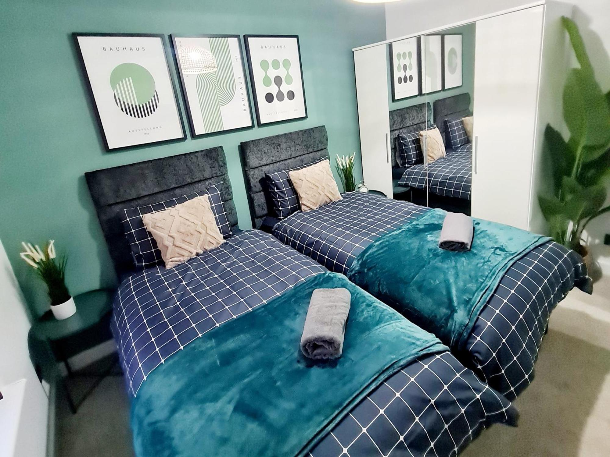 Apartmán Bright 3Br Walking Distance To Town - Free Parking Glasgow Exteriér fotografie